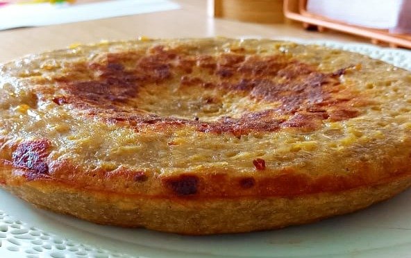 Deliciosa Torta de Banano Artesanal - 8 porciones